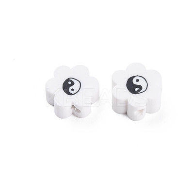 Handmade Polymer Clay Beads CLAY-N008-027A-1