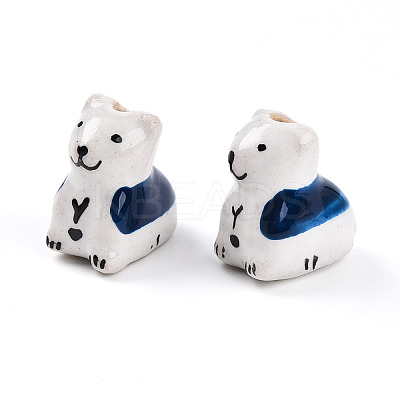 Handmade Porcelain Beads PORC-N009-09A-1