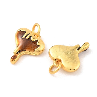 Brass Enamel Pendants KK-K364-25C-03-1
