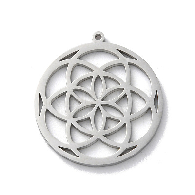 Anti-Tarnish 304 Stainless Steel Pendants LS-STAS-S149-02P-1