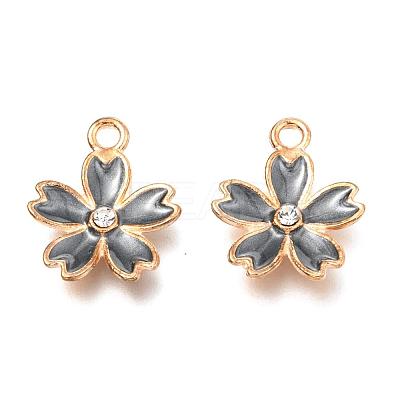 Alloy Enamel Pendants ENAM-WH0049-42LG-02-RS-1