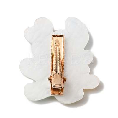 Ocean Theme Coral Acrylic Alligator Hair Clips LS-OHAR-A009-01A-1
