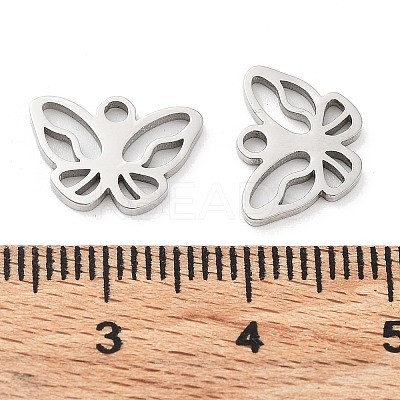 Non-Tarnish 316 Surgical Stainless Steel Charms LS-STAS-Q314-12P-1