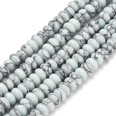 Synthetic Turquoise Beads Strands G-Z110-B01-2x4mm-01-1