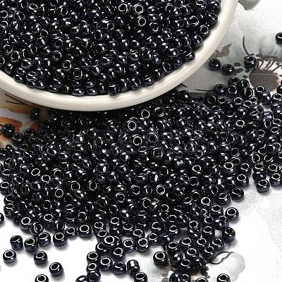 FGB 8/0 Grade A Round Glass Seed Beads SEED-Q008-3mm-F607-1