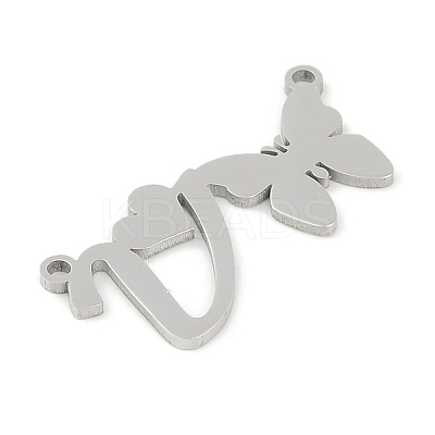 Non-Tarnish 304 Stainless Steel Pendants STAS-L279-002P-V-1