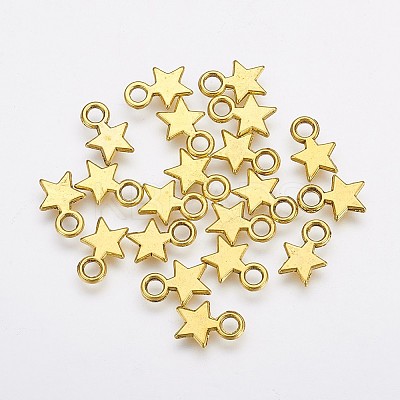 Tibetan Style Alloy Charms LS-TIBEP-A123046-AG-FF-1