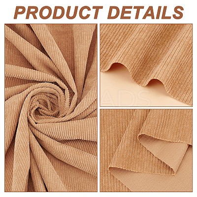 Brocade Polyester Fabric for DIY Crafts SENE-WH0003-47C-1