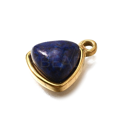 Natural Lapis Lazuli Triangle Charms LS-STAS-D310-02G-03-1