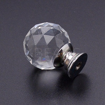 Quartz Crystal Drawer Knobs LS-FIND-WH0072-94A-1