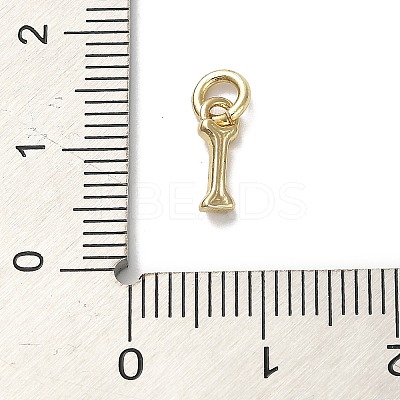 Golden Brass Charms LS-KK-H493-01G-06-1