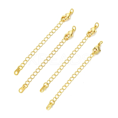 SHEGRACE Brass Curb Chain Extender XGR0149G-164G-1