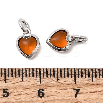 Brass Pave Cubic Zirconia Pendants KK-Z137-21P-01-1