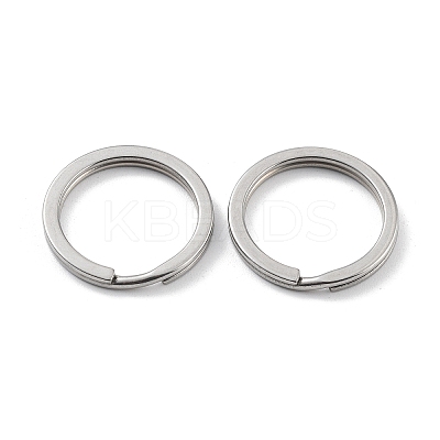 Non-Tarnish 304 Stainless Steel Split Key Rings STAS-Q314-01D-P-1