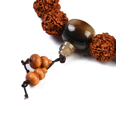 Mala Beads Bracelet BJEW-P291-02C-1-1