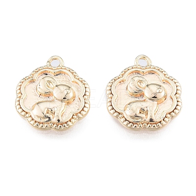 Brass Charms KK-N216-553LG-1