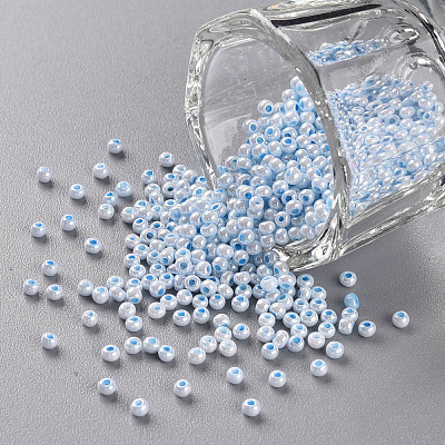 11/0 FGB Grade A Round Glass Seed Beads SEED-N001-B-0486-1