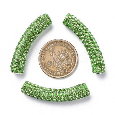 Brass Middle East Rhinestone Beads RB-C1300-3-1