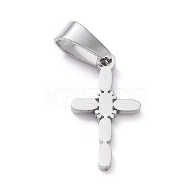 Non-Tarnish 304 Stainless Steel Pendants STAS-L216-24P-1