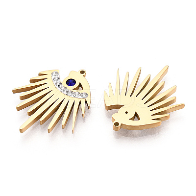 304 Stainless Steel Pendants STAS-T064-32G-1