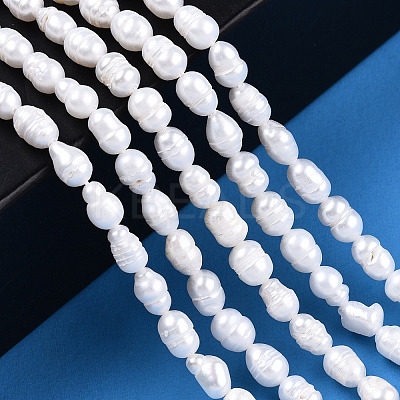 Natural Cultured Freshwater Pearl Beads Strands PEAR-N012-03K-1