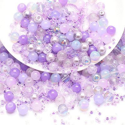 Glass Beads GLAA-E040-01E-1