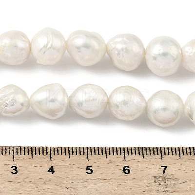 Natural Edison Pearl Beads Strands PEAR-B004-01A-04A-1
