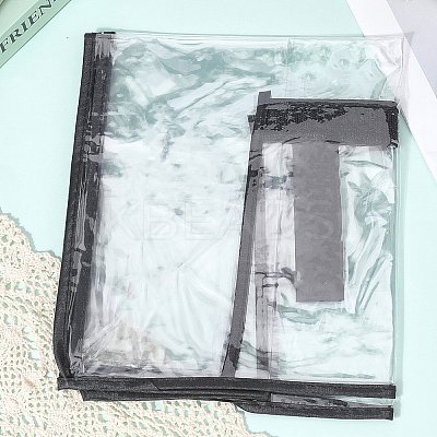 Transparent PVC Luggage Cover AJEW-WH20080-52B-1