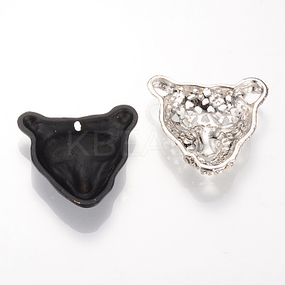 Alloy Rhinestone Pendants X-PALLOY-R094-11-1