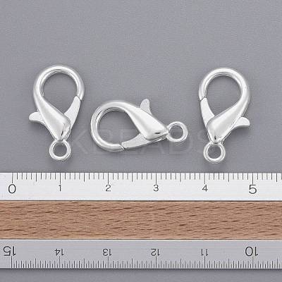 Zinc Alloy Lobster Claw Clasps E107-S-1
