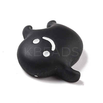 Ghost Opaque Resin Cabochons RESI-F031-01-1