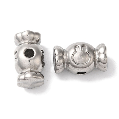 Tarnish Resistant 304 Stainless Steel Beads STAS-I305-208P-1