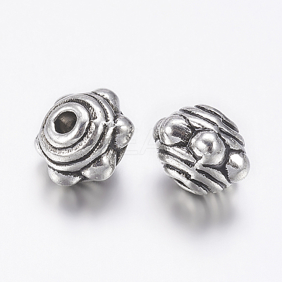 Tibetan Style Alloy Spacer Beads LS-LF1017Y-1