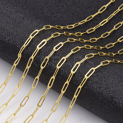 Brass Paperclip Chains CHC-S008-001C-G-1
