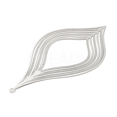 Non-Tarnish 304 Stainless Steel Filigree Big Pendants LS-STAS-K257-02P-1