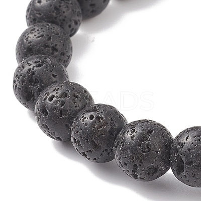 Natural Mixed Stone Chips Stretch Bracelets BJEW-JB08718-1