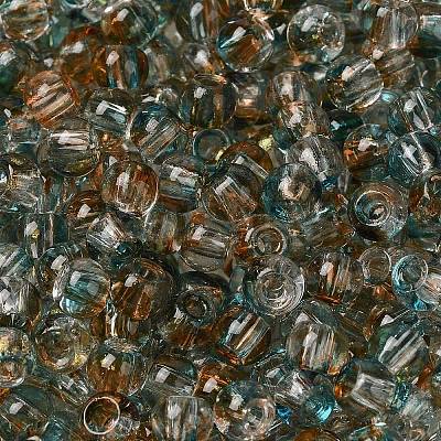Transparent Colours Glass Round Beads SEED-F006-05A-10-1