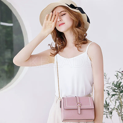 2Pcs 2 Colors Resin Imitation Pearl Crossbody Purse Straps FIND-WR0009-53-1