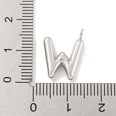 Non-Tarnish 304 Stainless Steel Pendants STAS-C102-15P-W-1