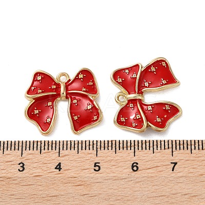 Alloy Enamel Pendants FIND-O003-07D-G-1
