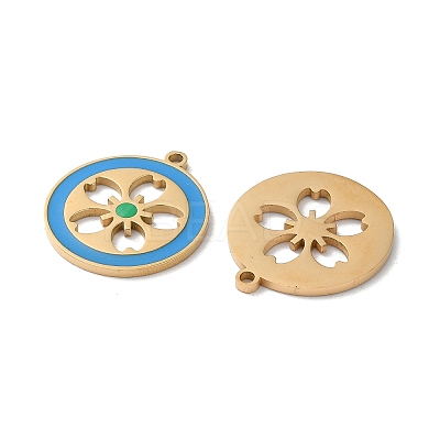 Ion Plating(IP) 304 Stainless Steel Pendants STAS-C083-13G-01-1
