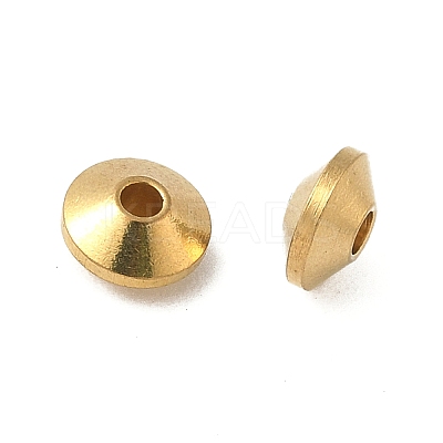 Brass Spacer Beads KK-P095-15-C-1