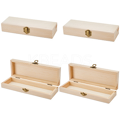 Pine Storage Box WOOD-WH0107-47-1