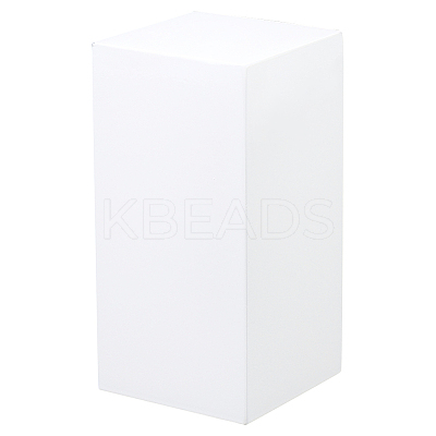 Baking Paint Wood Display Pedestals AJEW-WH20033-141A-01-1