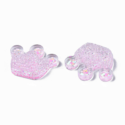 Transparent Resin Cabochons LS-CRES-N034-16A-1