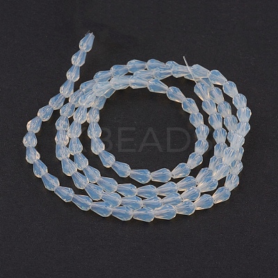Imitation Opalite Glass Beads Strands GLAA-A036-A10-1