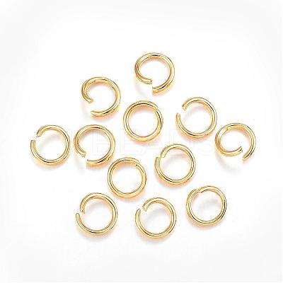 304 Stainless Steel Open Jump Rings STAS-F084-18G-1