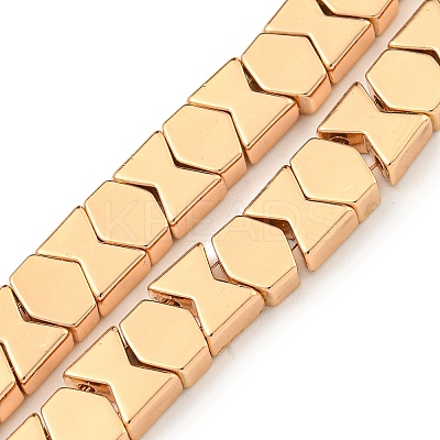 Electroplated Synthetic Non-magnetic Hematite Beads Strands G-C136-A01-01-1