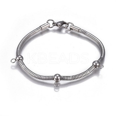 Tarnish Resistant 304 Stainless Steel Bracelet Making LS-MAK-P012-01P-1
