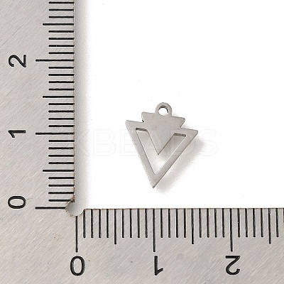 304 Stainless Steel Charms STAS-S144-01P-F-1